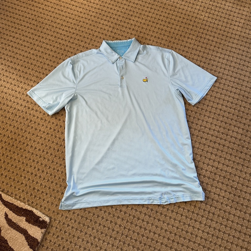 Masters Light Blue Polo Shirt